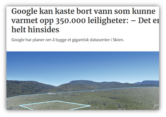 Google kastet bort vann