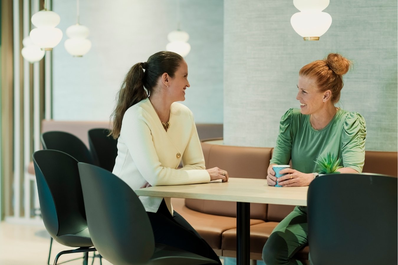 Ingvild og Cathrine dialog 