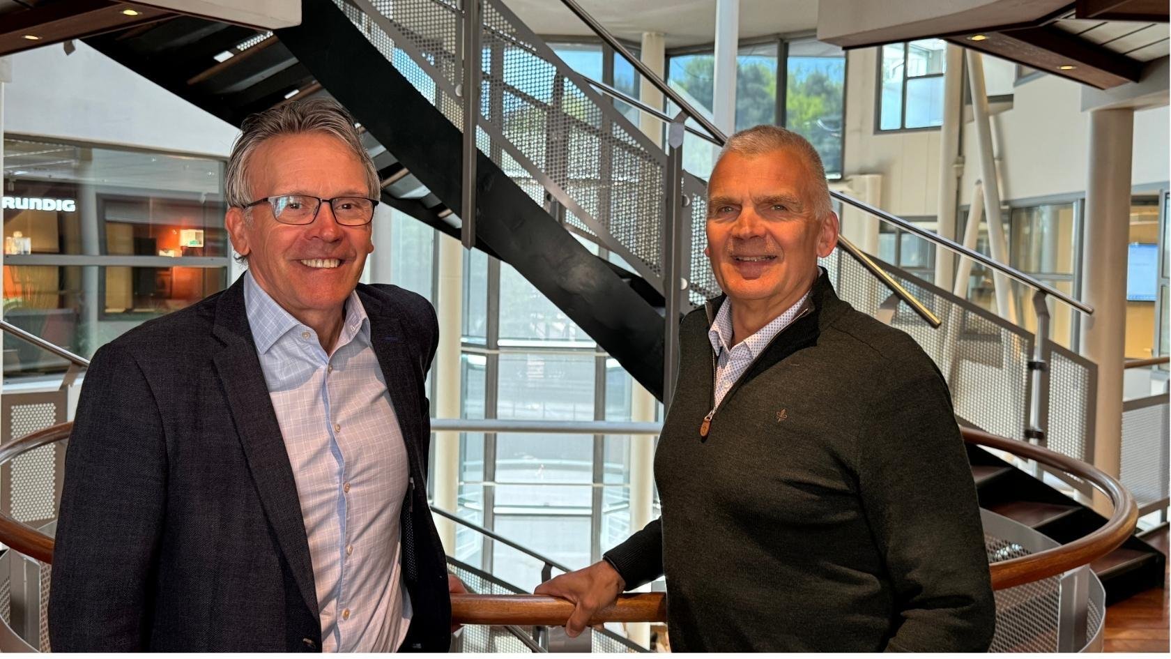 Jostein Kvinnesland og Sigurd Heier Topp