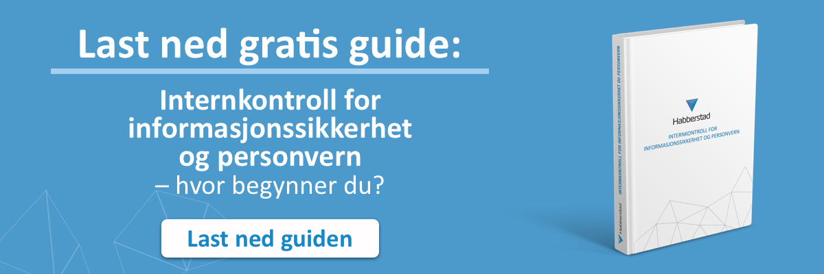 Last ned gratis guide om IT-sikkerhet og personvern